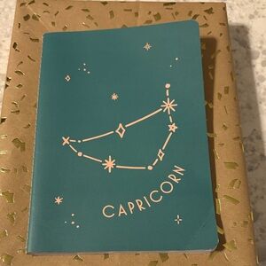NWT Capricorn zodiac sign 160 page notebook/journal from Kohl’s.